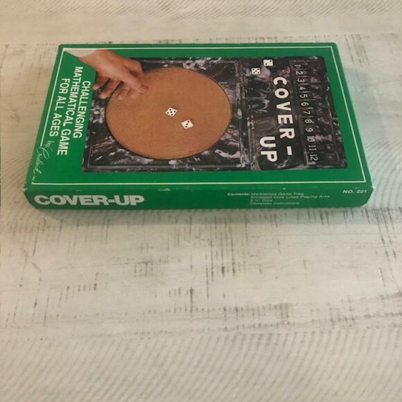 Vintage 1980 Cover-Up Challenging Mathematical Game For all Ages by Crisloid Inc - Picture 6 of 9